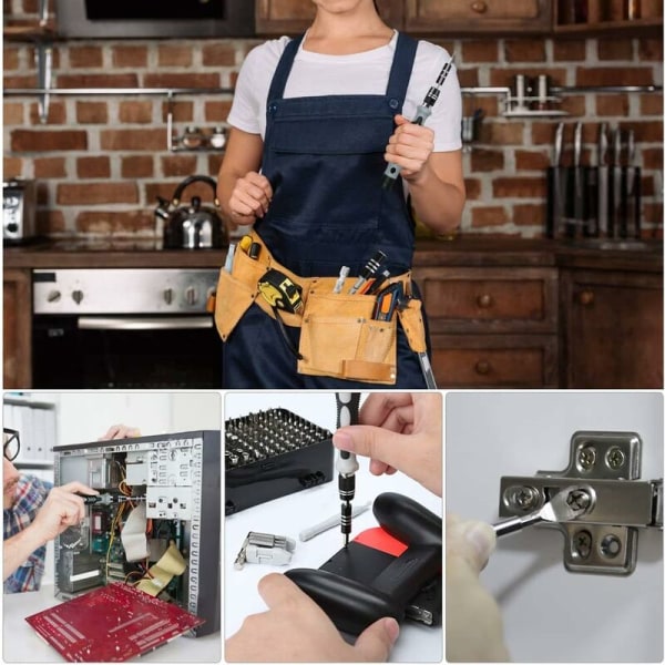 138-i-1 Mini Precision Skruvmejsel Magnetisk Minnesats för Fixering