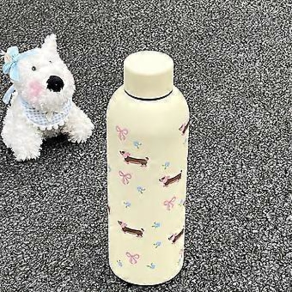 500ML Rostfri Vakuummugg Modern Läcksäker Sport Vandring Kaffemugg Lämplig för Hemma Arbete Skola A