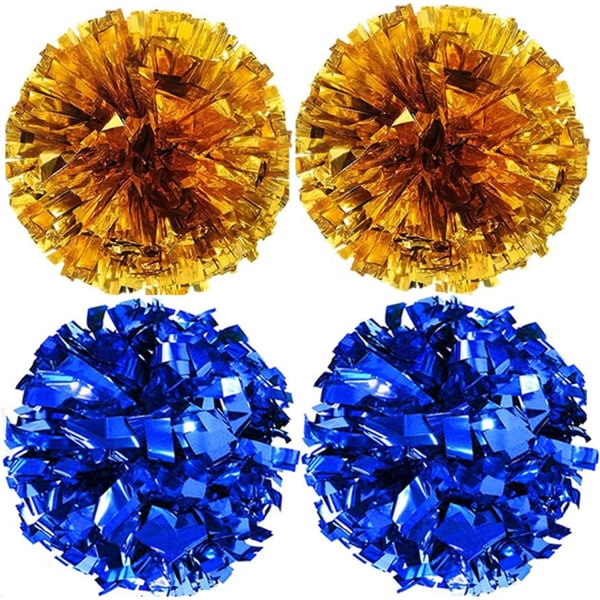 (12 stk.) Cheerleading Pom Poms Premium Cheerleading Pompoms Che