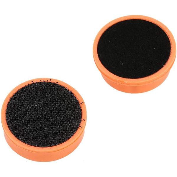 Orange - 1-delad Akvarierengörare Mini Magnetisk Akvarieglasrengörare