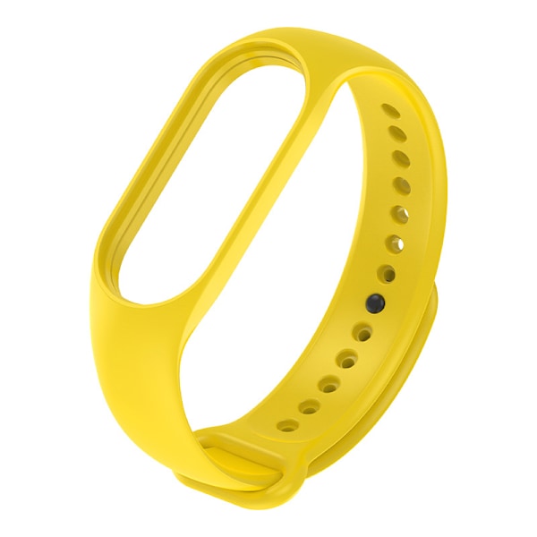 Smart Armbånd Kompatibel Xiaomi Mi Band 3 4 Silikone Rem Armbånd Håndled.gul. Yellow