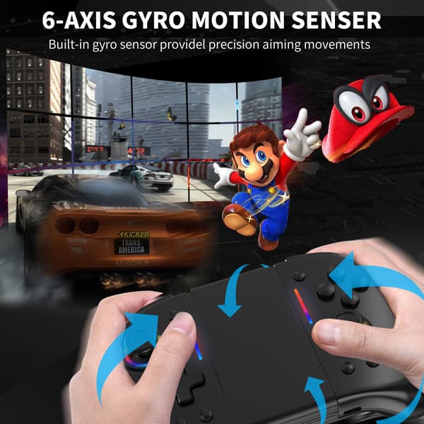 Pad Controller til Switch/Switch OLED, Trådløs Udskiftning Swit