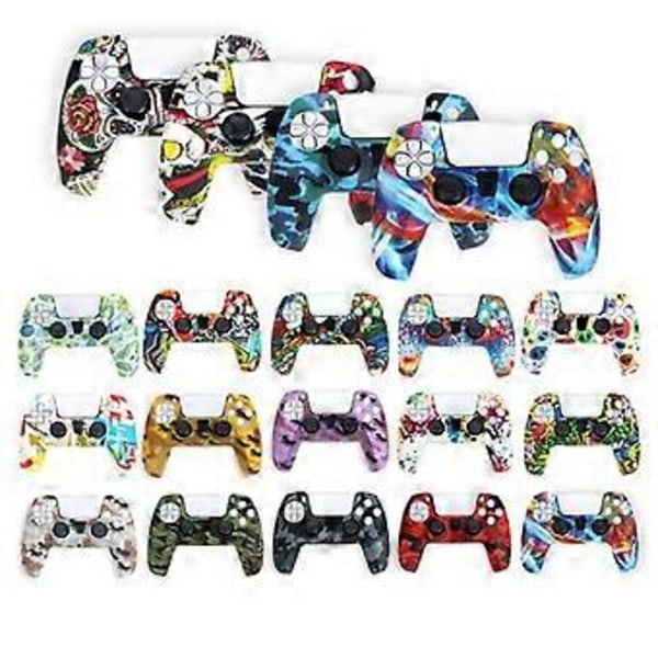 Speltillbehör Joysticks Skydd Gamepad Skyddsfodral Halkfritt För Ps5 Silikon