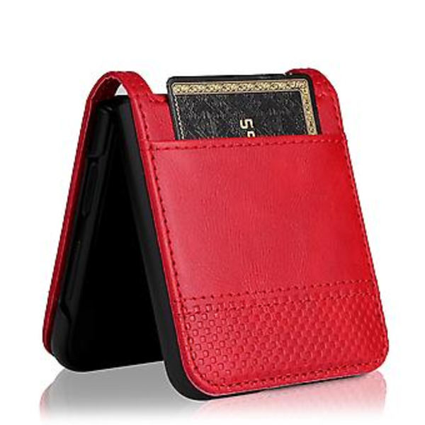 Retro Textur Läderfodral För Samsung Galaxy Z Flip3 5G