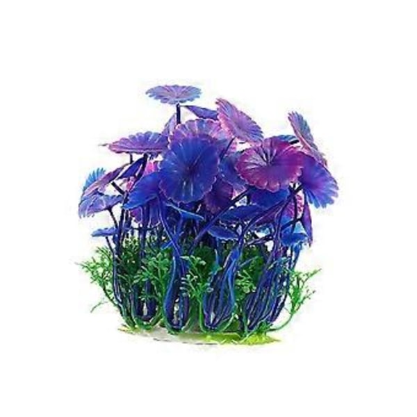2 stk. Bling Dekor Kunstige Akvarieplanter Fisketank Plante Undervandsplanter Dekor Kunstige Akvariedekorationer
