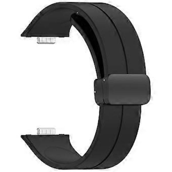 Til Huawei Watch Fit 3 Silikone Urrem med Magnetisk Foldespænde Style A