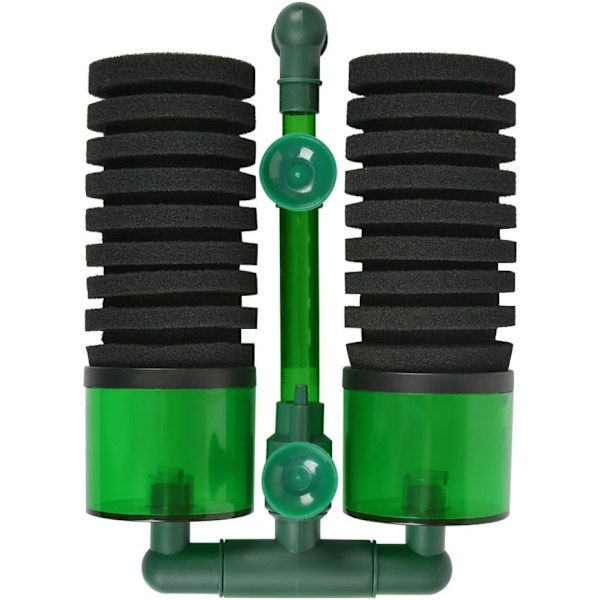 Akvariefilter Inneholder 2 Svamper, 1 Filterholder i Svampen
