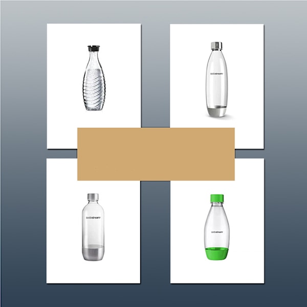 Soda Glasflaska Borst