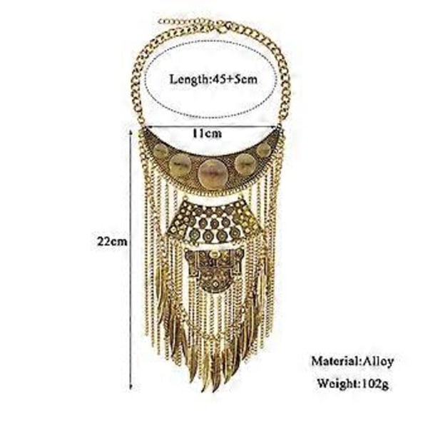 Kaulakorut Riipukset Maxi Choker Statement Boho Naisten Korut