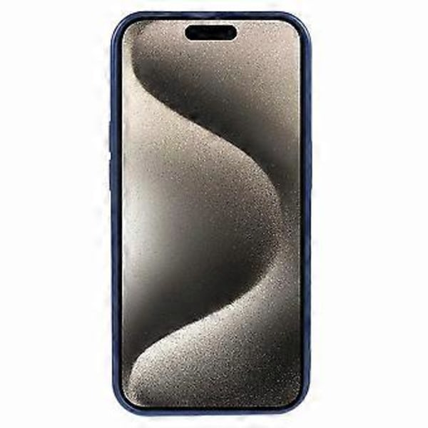 För iPhone 15 Pro TPU Skal Kompatibelt med MagSafe Gummibelagt Mobilskal med Linsskydd Style H