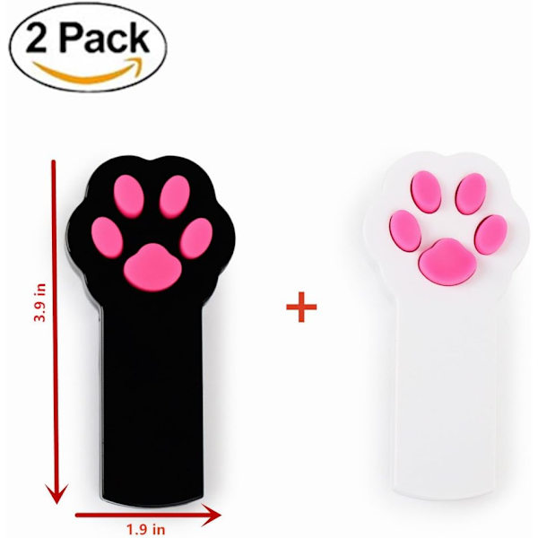 Husdjur Hund Katt Leksaker Fånga Interaktiva Leksaker Svart och Vit Scratc