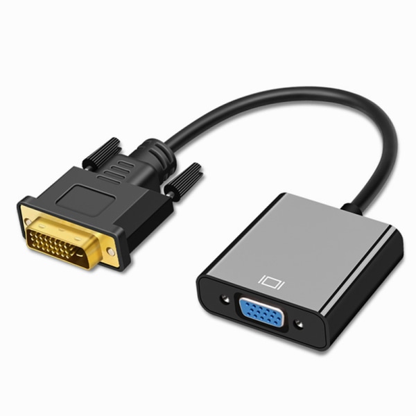 Dvi till Vga-adapter, Gana 1080p aktiv Dvi-d till Vga-omvandlare 24+1