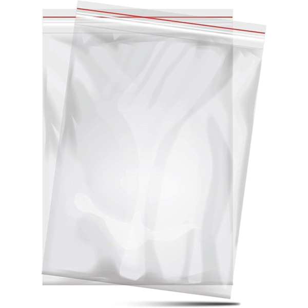 Zip-påse - Transparent plastförpackning - Genomskinligt blixtlåsmaterial