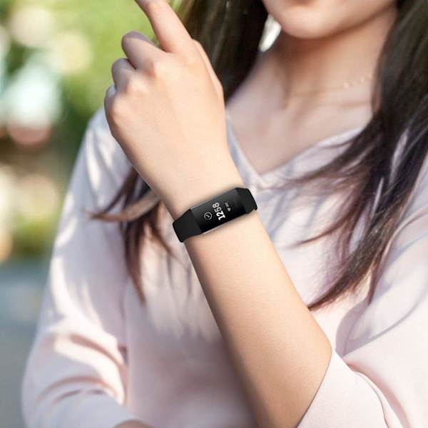 Fitbit Charge 3-rem/Fitbit Charge 4-rem, Klassisk justerbar S