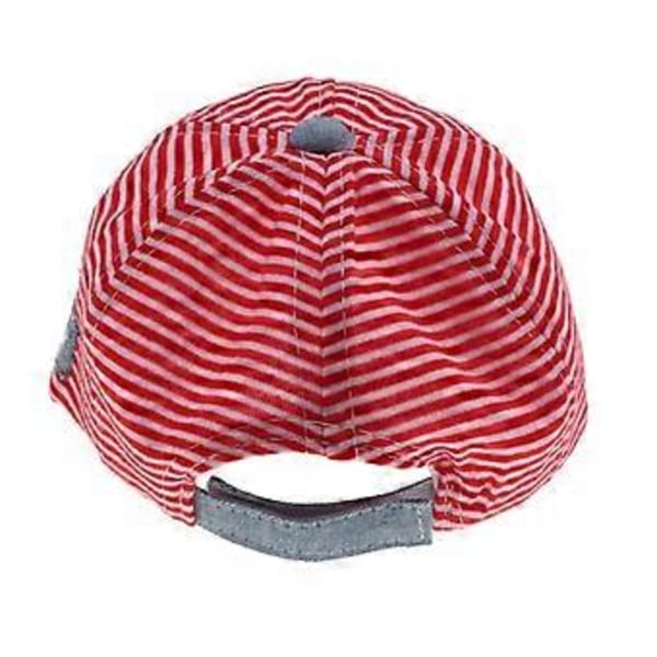 Basebollkeps för Barn Pojkar Flickor Småbarn Baby Casual Utomhus Sport Justerbar Hatt (Röd)