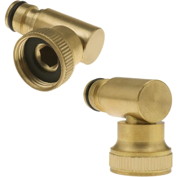 Albueslange Adapter I 3/4\" Hunn-gjenge I Roterende Kobling I 360°