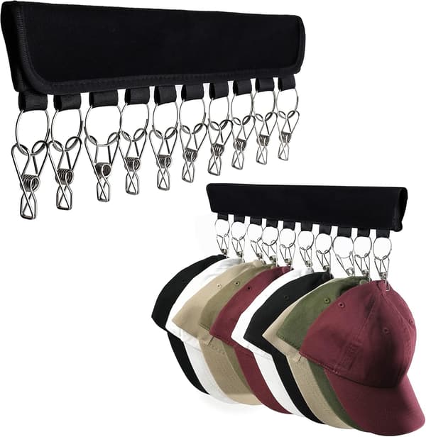 Hattställ för Hängare (2-pack) Hattförvaring för Rum &