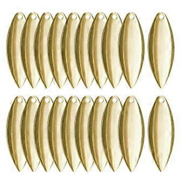 Fiskeskedar Spinner - Spinner Fiskeskedar för Betestillverkning Fisketillbehör DIY Fisketillbehör 20ST (GoldC) Gold C