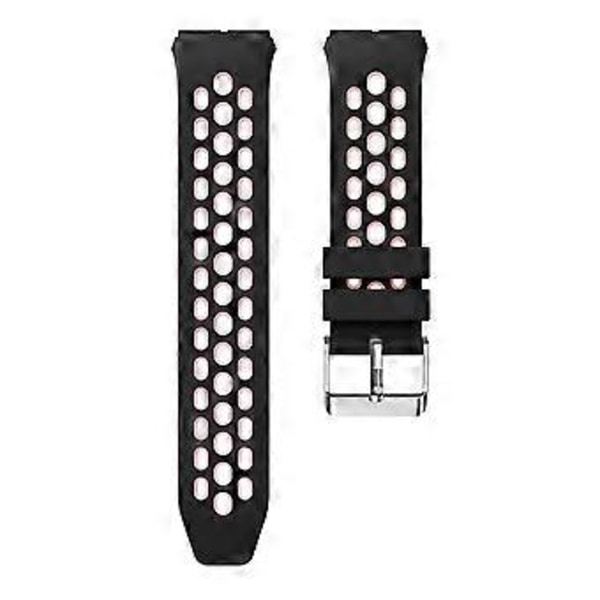 Dubbelfärgat mjukt silikonarmband för Huawei Watch GT 2e