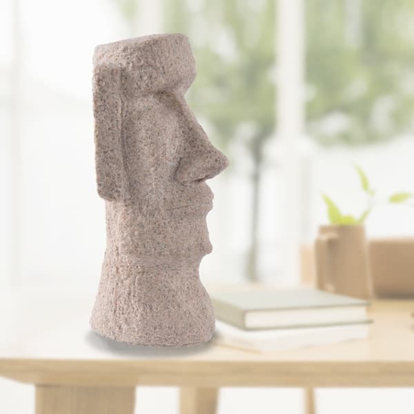 Påskeøya Statue Påskedag Figurer Hjemmedekorasjon Tilgang
