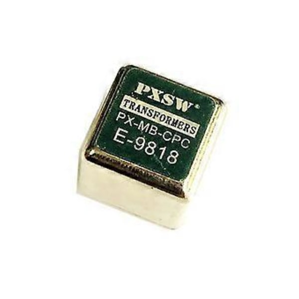 PXSW 1 st Permalloy Försteg Enkelände till Balanserad till RCA Ljudsignal Isolering Transformator E