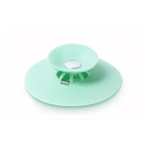 Hår Catcher & Avloppsplugg, 2 i 1 Diskhoavloppsskydd, Flex Silikon Sil för Dusch/Badkar/Badkar/Golvavlopp/Kökssink (3-pack)
