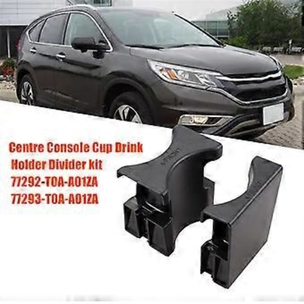 Front Center Konsol Kopholder Divider Kit 77292-T0A-A01ZA til Honda CR-V CRV 2015-2016 77293-T0A-A