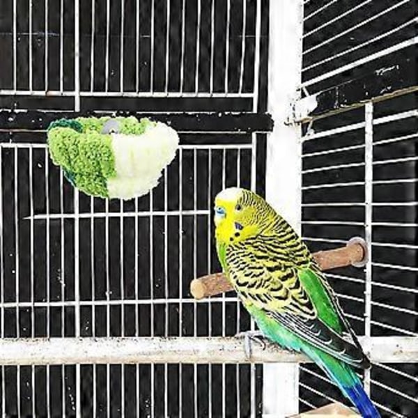 Burfågelbo Parakitbo Vinterfågelbo Fågelhäckningssäng Vinterfågelkoja Fågelsäng Husdjursfågeltillbehör