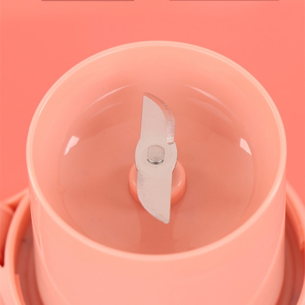 Juicebeger for husholdning, bærbar, USB-oppladbar, elektrisk juicer