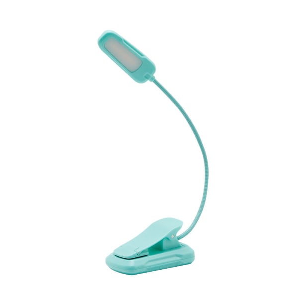 1st USB uppladdningsbar läslampa, LED-clipslampa, liten och