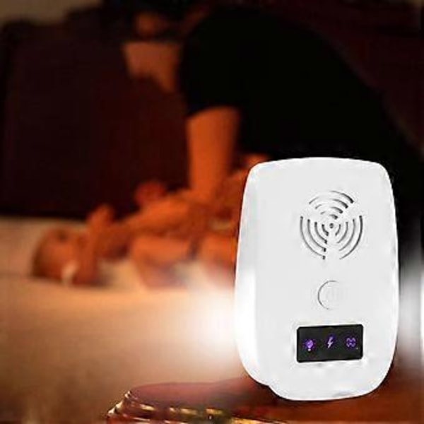 Insecta Repeller Kraftfull Plug-In Avskräckande Enhet för Säker och Tyst Insecta-kontroll i Hem och Kontor