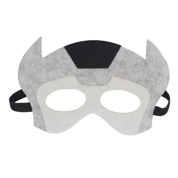 5 stykker 5 Hero Dinosaur Maske Filt Dinosaur Maske Festdekorasjon
