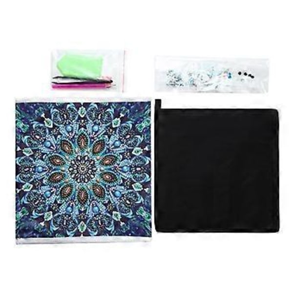 5D DIY diamantmålning Förvaringslåda Rese Kristallbehållare Fodral Organiserare Diamantbroderi Hantverk Jul Bröllop Fest Födelsedagspresenter (E) E