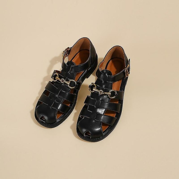 Fiskersandal Minimalistisk Hul Ut Hook-and-loop Feste Romersk Sandal.36. 36