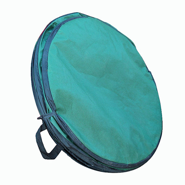 Rund hageavfallssekk 100l Pop Up 1x sammenleggbar stoffavfallssekk blader