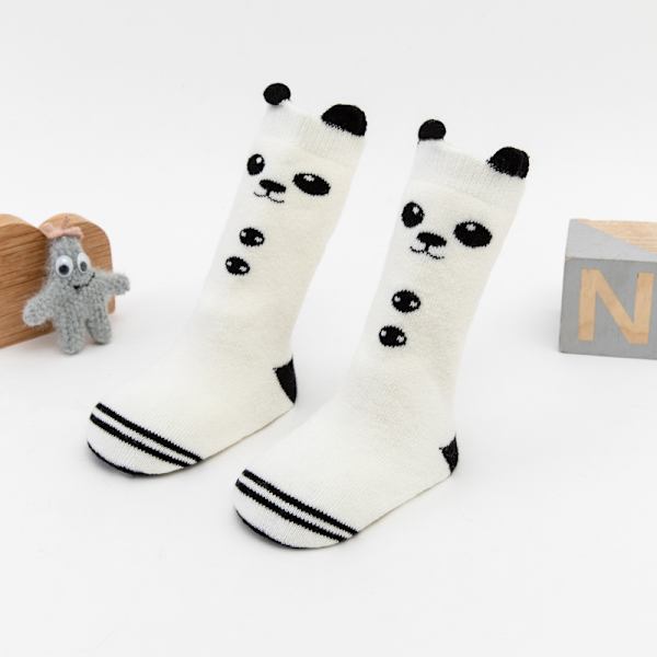Ultratjocka höga barnsockor (5-pack) babyblandning,