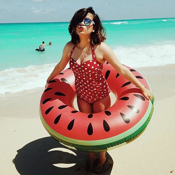 Vattenmelon boj, simring sommar boj vattenleksak boj simning
