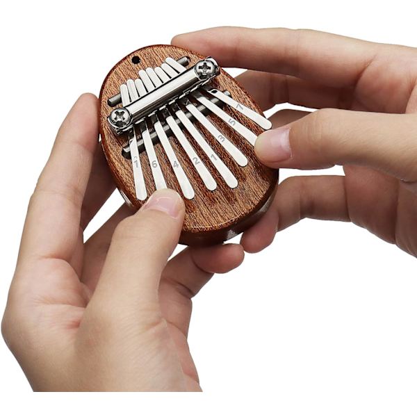 8 Tangenter Eksklusiv Finger Tommelfinger Klaver Marimba Musikalsk God Vedhæng