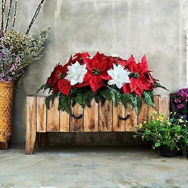 Blomsterarrangement for gravsteinssal til kirkegården for gravdekorasjon, høytidsornamenter
