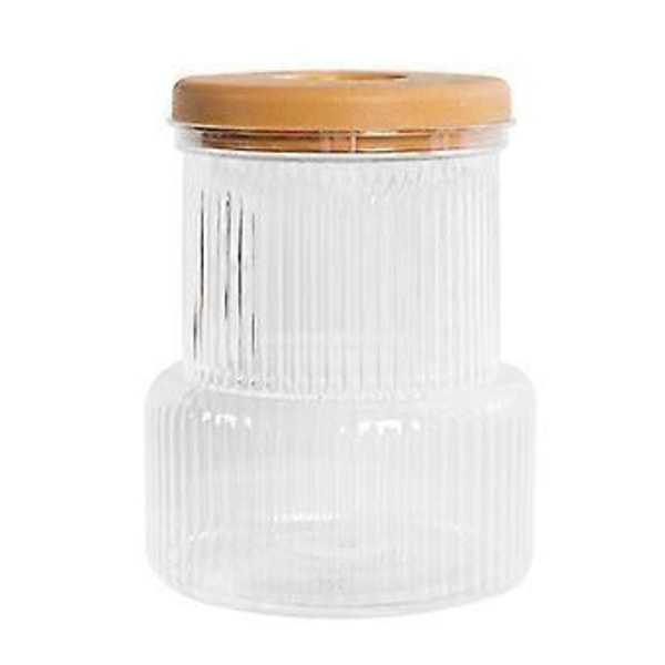 Skrivbords Hydroponisk Vas Ornament med Lock Hydroponisk Växtförökning Terrarium för Trädgårdsentusiaster Present Transparent