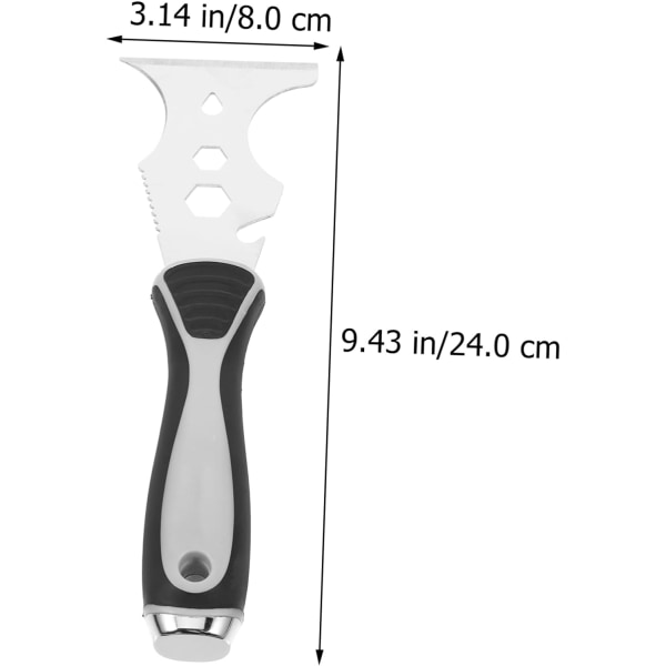 1 st verktygsskrapa Keramisk skrapa Glasskrapa Långskaftsskrapa