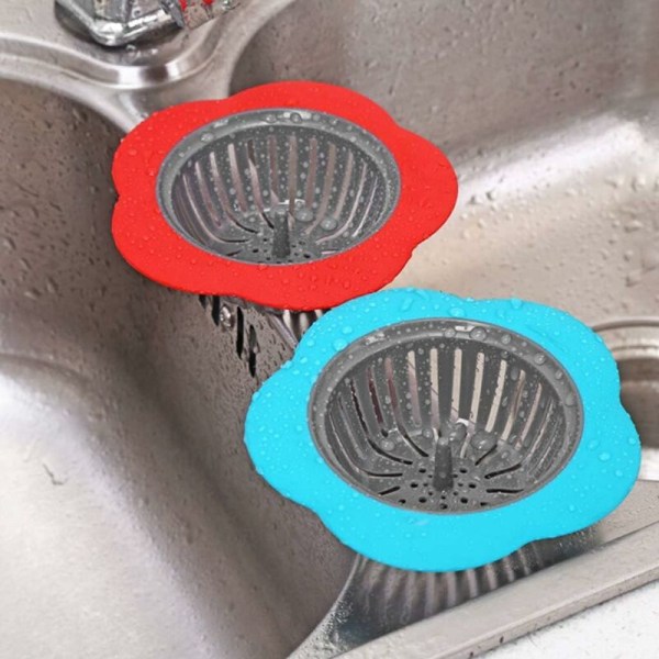 Badekaravløp Dusj Badekar Sil Strainer Lopp Vask Felle Bassen Stopper Filter