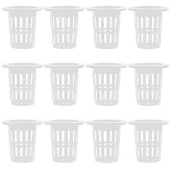 50 st Hydroponisk Plantkruka Hydroponisk Plastkorg Växtodlingsnätkruka