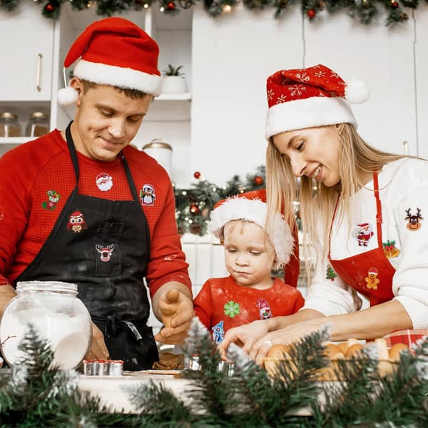29 st juljärn på lappar tomte snögubbe julgran