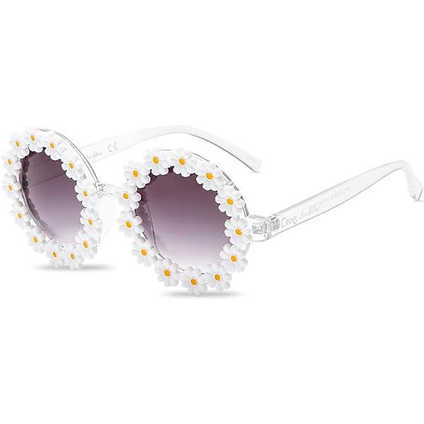 Søde Daisy Solbriller (Transparent Stel) Dame- og Herre Rou