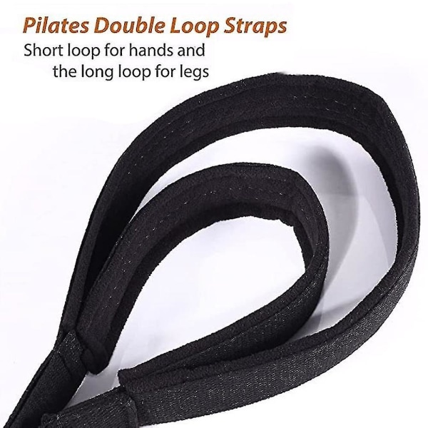 Double Loop Pilates Stropper Til Reformer, Og Andet Fitnessudstyr.