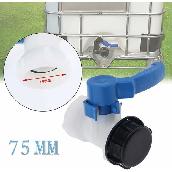 IBC Universal Adapter for IBC Vannbeholder, IBC Container, Regulering
