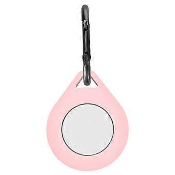 Silikonskydd för skal för platsspårare Skydd för AirTags Bluetooth-kompatibla spårare Tillbehör Rosa Pink