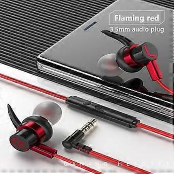 Langalliset peli kuulokkeet Mikrofoni kuulokkeet Langalliset nappikuulokkeet In Ear Bass Stereo