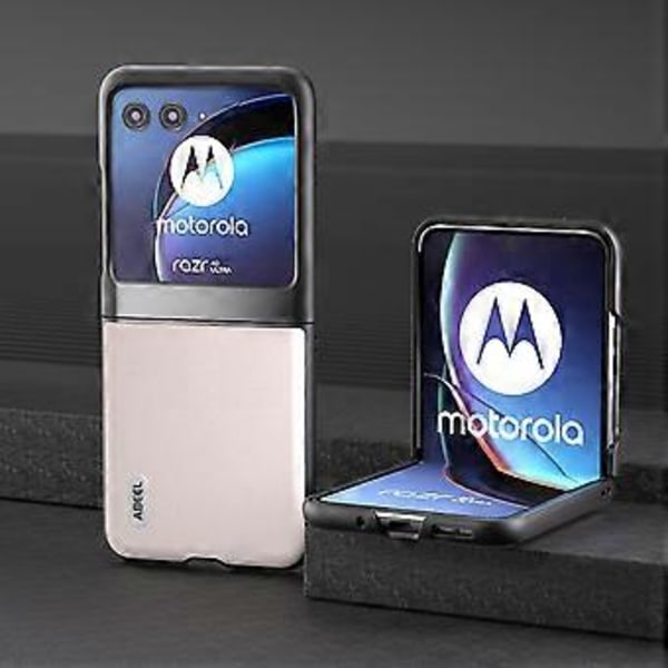 Glitter Sparkle Telefondeksel i PU-lær + PC Anti-Scratch Cover for Motorola Razr 40 Ultra 5G Style B